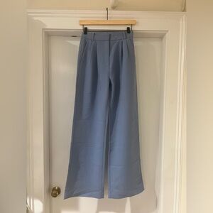 Abercrombie & Fitch Sloane Tailored Pant Light Blue